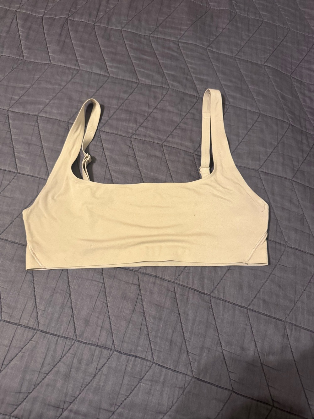 Lululemon NULU Bralette in Beige